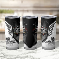 Skull Tumbler Cup Riding Motocycle - Wonder Print Shop