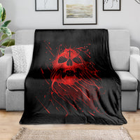 skull-blanket-bloody-skull-scream