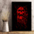 Skull Canvas Wall Art Bloody Skull Scream - Wonder Print Shop