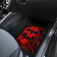 Skull Car Mats Bloody Skull Scream - Wonder Print Shop