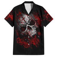 Skull Hawaiian Shirt Bloody Skull Scream - Wonder Print Shop