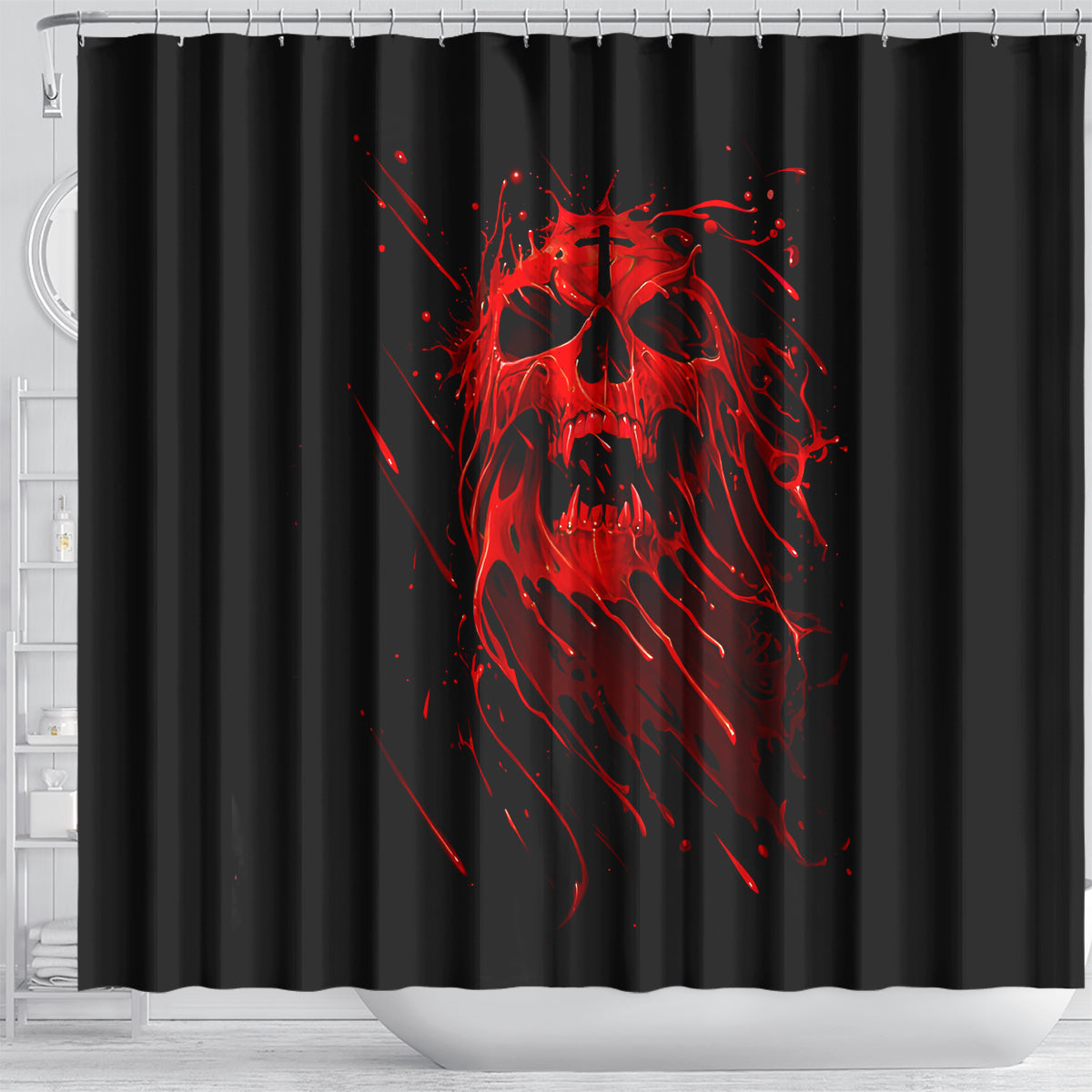 skull-shower-curtain-bloody-skull-scream