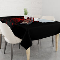 Skull Tablecloth Bloody Skull Scream - Wonder Print Shop