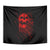 Skull Tapestry Bloody Skull Scream - Wonder Print Shop