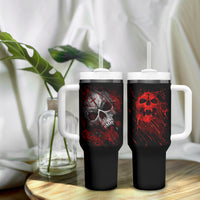 Skull Tumbler With Handle Bloody Skull Scream - Wonder Print Shop