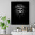 Skull Canvas Wall Art Skull Death Forever - Wonder Print Shop