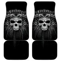 Skull Car Mats Skull Death Forever - Wonder Print Shop
