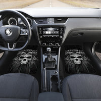 Skull Car Mats Skull Death Forever - Wonder Print Shop