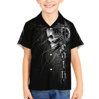 Skull Hawaiian Shirt Skull Death Forever - Wonder Print Shop