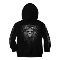 Skull Kid Hoodie Skull Death Forever - Wonder Print Shop