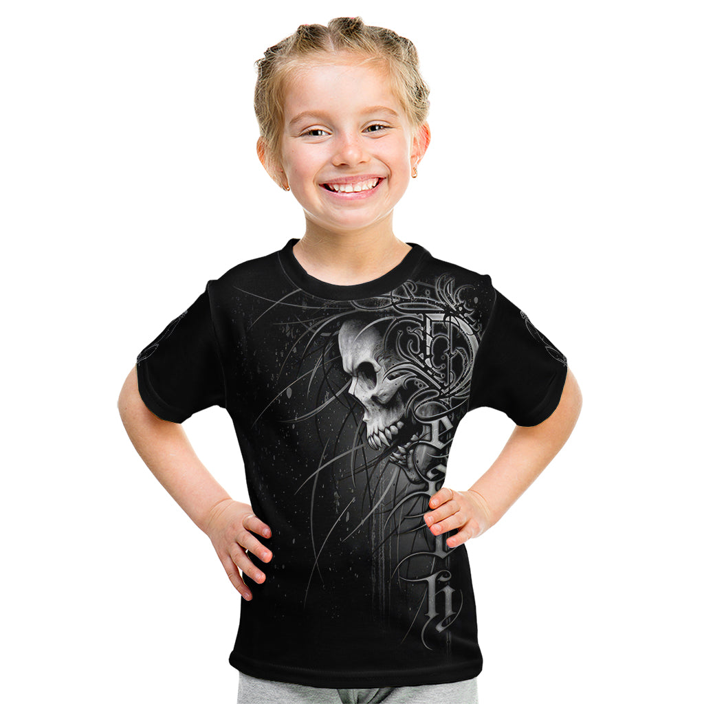 Skull Kid T Shirt Skull Death Forever - Wonder Print Shop