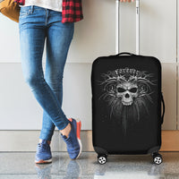 Skull Luggage Cover Skull Death Forever - Wonder Print Shop