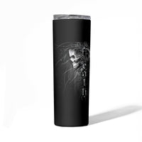 Skull Skinny Tumbler Skull Death Forever - Wonder Print Shop