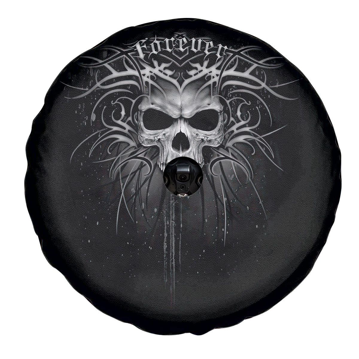 Skull Spare Tire Cover Skull Death Forever - Wonder Print Shop