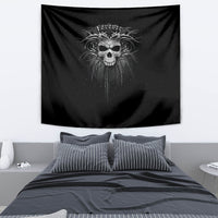 Skull Tapestry Skull Death Forever - Wonder Print Shop