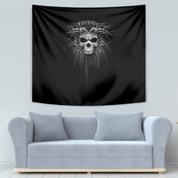 Skull Tapestry Skull Death Forever - Wonder Print Shop