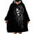 Skull Wearable Blanket Hoodie Skull Death Forever - Wonder Print Shop