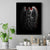 Skull Canvas Wall Art Death Angel Hold Skull - Wonder Print Shop
