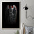 Skull Canvas Wall Art Death Angel Hold Skull - Wonder Print Shop
