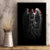 Skull Canvas Wall Art Death Angel Hold Skull - Wonder Print Shop