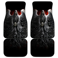 Skull Car Mats Death Angel Hold Skull - Wonder Print Shop