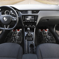 Skull Car Mats Death Angel Hold Skull - Wonder Print Shop