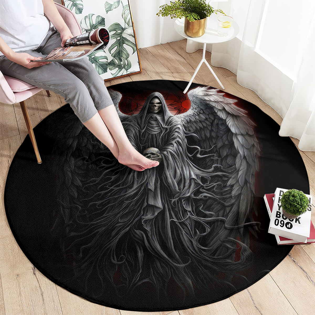 skull-round-carpet-death-angel-hold-skull