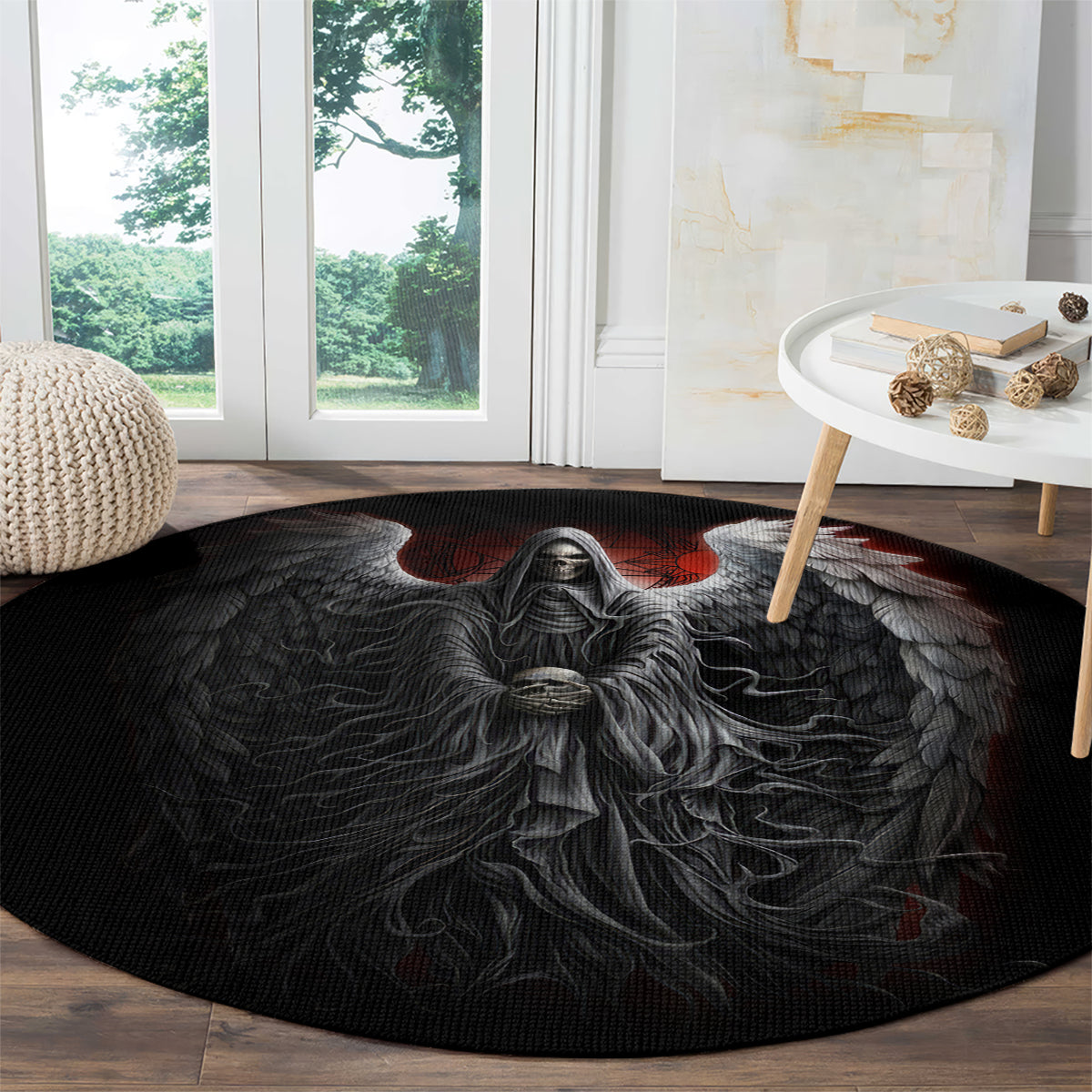 skull-round-carpet-death-angel-hold-skull