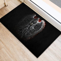 Skull Rubber Doormat Death Angel Hold Skull - Wonder Print Shop
