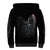 Skull Sherpa Hoodie Death Angel Hold Skull - Wonder Print Shop
