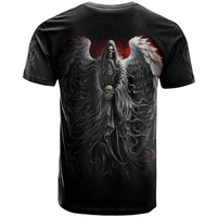 Skull T Shirt Death Angel Hold Skull - Wonder Print Shop