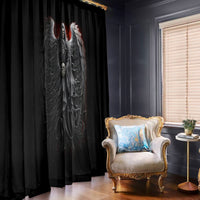 Skull Window Curtain Death Angel Hold Skull - Wonder Print Shop