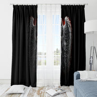 Skull Window Curtain Death Angel Hold Skull - Wonder Print Shop