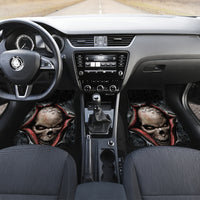Skull Car Mats Skeleton Ripped inside - Wonder Print Shop