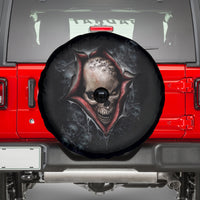 Skull Spare Tire Cover Skeleton Ripped inside - Wonder Print Shop