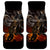 Flaming Skull Car Mats Death Angel Riding Motocycle - Wonder Print Shop