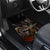 Flaming Skull Car Mats Death Angel Riding Motocycle - Wonder Print Shop