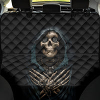 Grim Reaper Back Car Seat Cover The Ferryman Of The Underworld with Charon Skull Black - Wonder Print Shop