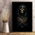 Grim Reaper Canvas Wall Art The Ferryman Of The Underworld with Charon Skull Black - Wonder Print Shop