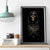 Grim Reaper Canvas Wall Art The Ferryman Of The Underworld with Charon Skull Black - Wonder Print Shop