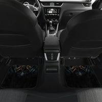 Grim Reaper Car Mats The Ferryman Of The Underworld with Charon Skull Black - Wonder Print Shop