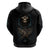 Grim Reaper Hoodie The Ferryman Of The Underworld with Charon Skull Black - Wonder Print Shop