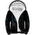 Grim Reaper Sherpa Hoodie The Ferryman Of The Underworld with Charon Skull Black - Wonder Print Shop