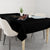 Grim Reaper Tablecloth The Ferryman Of The Underworld with Charon Skull Black - Wonder Print Shop