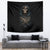 Grim Reaper Tapestry The Ferryman Of The Underworld with Charon Skull Black - Wonder Print Shop