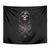 Grim Reaper Tapestry The Ferryman Of The Underworld with Charon Skull Black - Wonder Print Shop