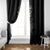 Grim Reaper Window Curtain The Ferryman Of The Underworld with Charon Skull Black - Wonder Print Shop