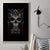 Skull Canvas Wall Art Cross Snake Bloody Skull - Wonder Print Shop