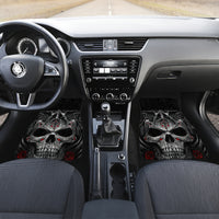 Skull Car Mats Cross Snake Bloody Skull - Wonder Print Shop