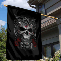 Skull Garden Flag Cross Snake Bloody Skull - Wonder Print Shop